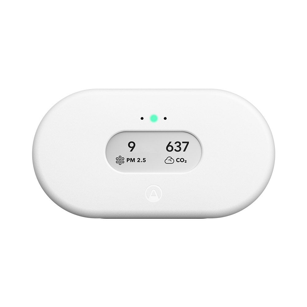Airthings View Plus ＆ Wave Mini Multi Room Air Quality Monitor with PM  2.5, CO2, VOC, Humidity ＆ Temperature Detector, Mobile APP, Wi-Fi＿並行輸入 通販 